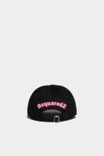 Dsquared2 Iconic D2 Baseball Cap MUSTARD HAZELNUT/BLACK - Image 2
