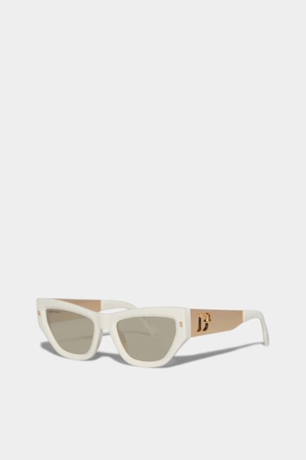 Dsquared2 Iconic D2 Hype Ivory Sunglasses