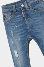 Dsquared2 Iconic D2 Kids Denim Jeans BLUE - Image 3