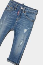 Dsquared2 Iconic D2 Kids Denim Jeans BLUE - Image 4