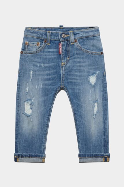 Dsquared2 Iconic D2 Kids Denim Jeans BLUE