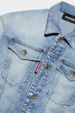 Dsquared2 Iconic D2 Kids Jacket BLUE - Image 3
