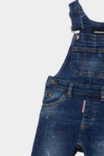 Dsquared2 Iconic D2 Kids Jumpsuit BLUE - Image 3