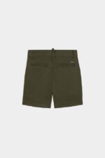 Dsquared2 Iconic D2 Kids Shorts GREEN - Image 2