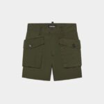 Dsquared2 Iconic D2 Kids Shorts GREEN