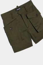 Dsquared2 Iconic D2 Kids Shorts GREEN - Image 3