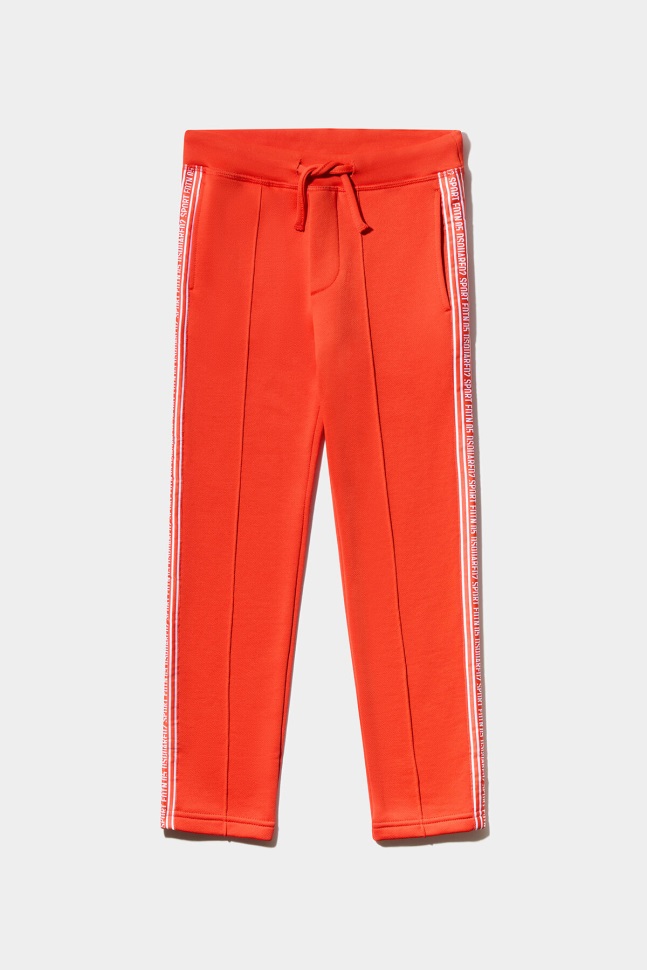 Dsquared2 Iconic D2 Kids Sport Edtn.05 Sweatpants ORANGE - Image 1