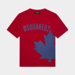 Dsquared2 Iconic D2 Kids T-Shirts WHITE