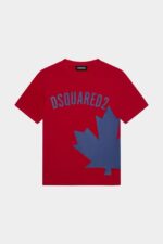 Dsquared2 Iconic D2 Kids T-Shirts WHITE