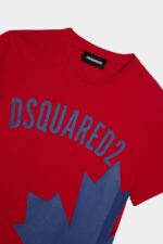Dsquared2 Iconic D2 Kids T-Shirts WHITE - Image 3