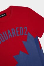 Dsquared2 Iconic D2 Kids T-Shirts WHITE - Image 4