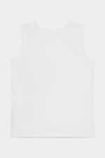 Dsquared2 Iconic D2 Kids Tank Top WHITE - Image 2