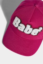 Dsquared2 Iconic D2 Patch Baseball Cap CYCLAMEN - Image 5