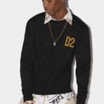 Dsquared2 Iconic D2 Round Neck Sweater RED