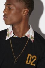 Dsquared2 Iconic D2 Round Neck Sweater RED - Image 3