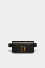 Dsquared2 Iconic D2 Statement Belt Bag - Image 2