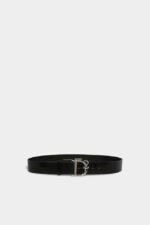 Dsquared2 Iconic D2 Statement Belt BLACK - Image 2