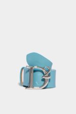 Dsquared2 Iconic D2 Statement Belt BLACK/FANTASY