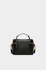 Dsquared2 Iconic D2 Statement Crossbody Bag BLACK/LIGHT BLUE - Image 3