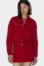 Dsquared2 Iconic D2 Tiger Boyfriend Jacket - Image 3