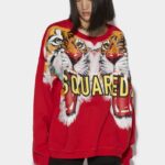 Dsquared2 Iconic D2 Tiger Cool Sweater