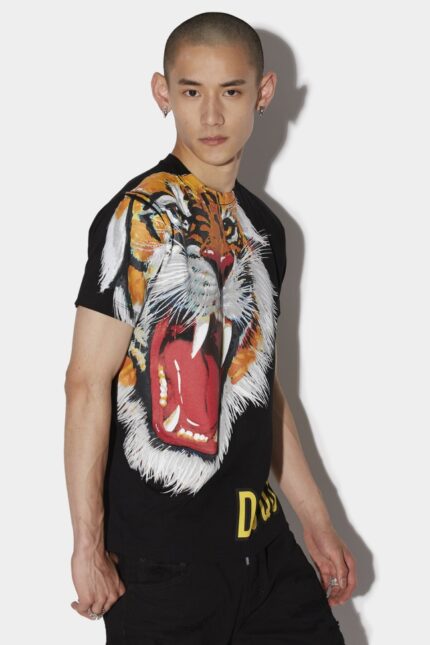 Dsquared2 Iconic D2 Tiger Cool T-Shirt