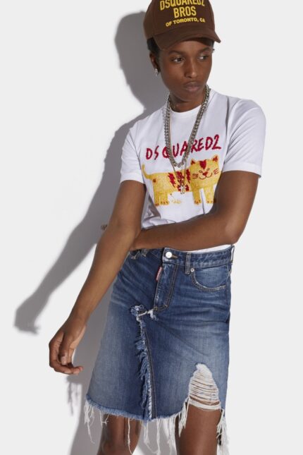 Dsquared2 Iconic D2 Tiger Renny T-Shirt