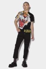 Dsquared2 Iconic D2 Tiger Sailor Jeans RED/BLACK