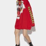 Dsquared2 Iconic D2 Tiger Sweatdress