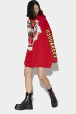 Dsquared2 Iconic D2 Tiger Sweatdress