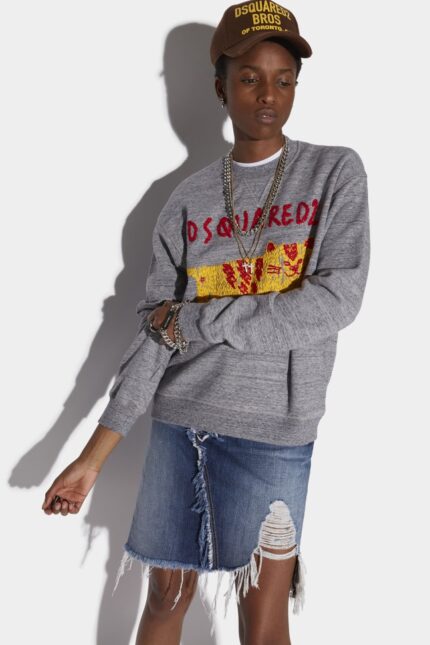 Dsquared2 Iconic D2 Tiger Sweater