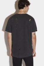 Dsquared2 Iconic D2 Tribe Destroy T-Shirt - Image 2