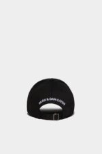 Dsquared2 Iconic D2Kids Baseball Cap BLACK/BLACK - Image 2