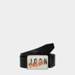 Dsquared2 Iconic D2Kids Belt BLACK