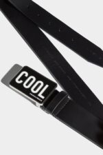 Dsquared2 Iconic D2Kids Belt BLACK D2 - Image 3