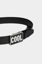 Dsquared2 Iconic D2Kids Belt BLACK D2 - Image 4