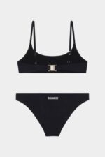 Dsquared2 Iconic D2Kids Bikini BRIGHT RED/BLACK - Image 2