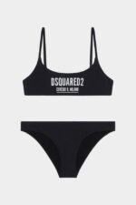Dsquared2 Iconic D2Kids Bikini BRIGHT RED/BLACK