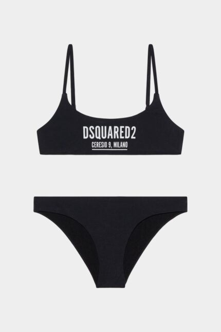 Dsquared2 Iconic D2Kids Bikini BRIGHT RED/BLACK