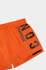 Dsquared2 Iconic D2Kids Boxer ORANGE/BLACK - Image 4