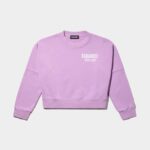 Dsquared2 Iconic D2Kids Crop Sweater BLACK/ORCHID