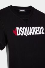 Dsquared2 Iconic D2Kids Dress BLACK - Image 3