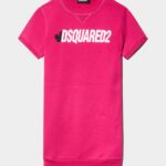 Dsquared2 Iconic D2Kids Dress MINNIE PINK/BLACK