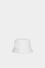 Dsquared2 Iconic D2Kids Hat WHITE - Image 4
