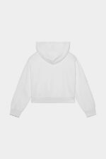 Dsquared2 Iconic D2Kids Hoodie WHITE - Image 2