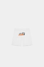 Dsquared2 Iconic D2Kids Icon Forever Sweatshorts GREEN/WHITE