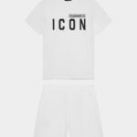 Dsquared2 Iconic D2Kids Icon Pyjamas GREEN/WHITE
