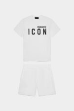 Dsquared2 Iconic D2Kids Icon Pyjamas GREEN/WHITE