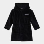 Dsquared2 Iconic D2Kids Icon Robe WHITE/BLACK