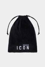 Dsquared2 Iconic D2Kids Icon Robe WHITE/BLACK - Image 5